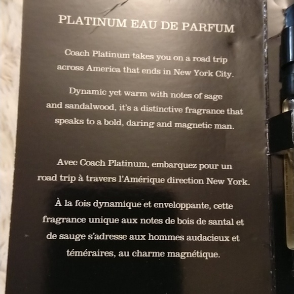 Coach Sampler Card - Picture 3 of 5